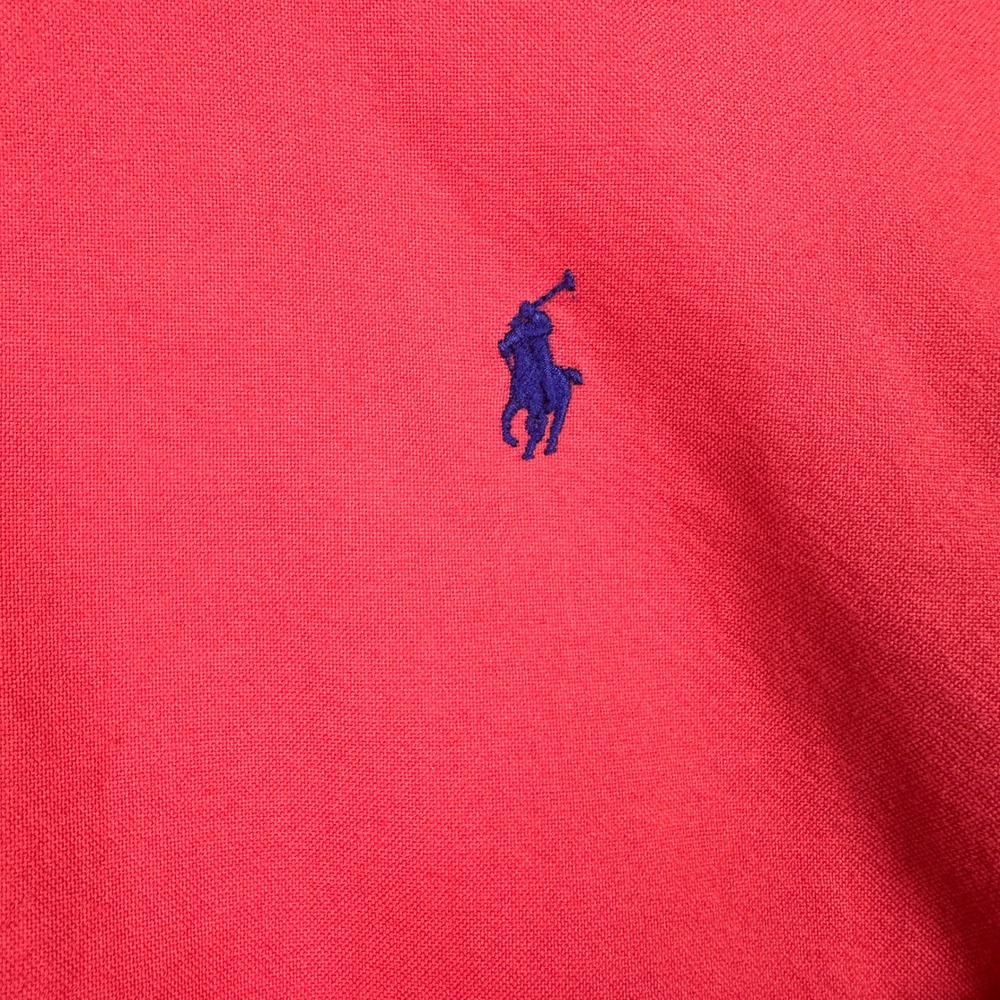 Ralph Lauren Classic Fit Shirt Mens Large Pink Long Sleeve Button Down Preppy - Picture 6 of 11